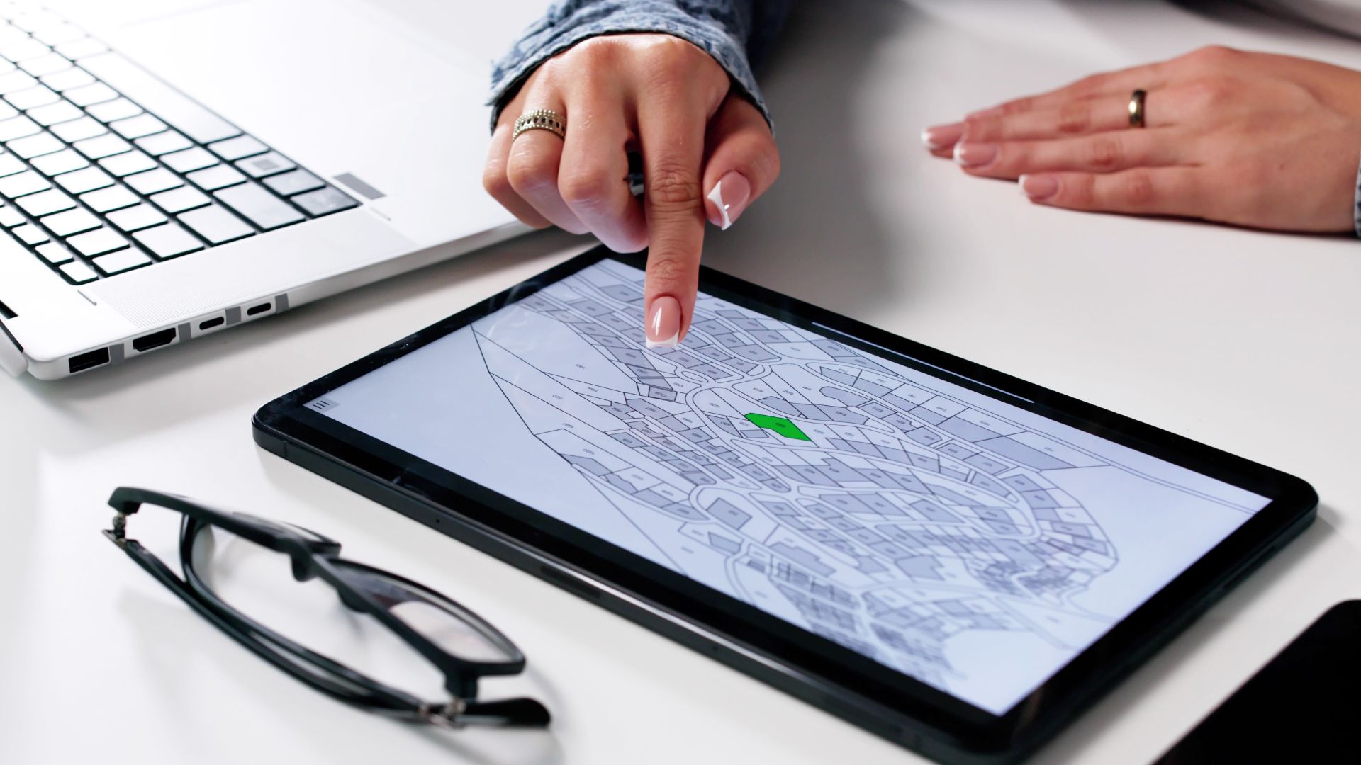 ipad with plans in discover phase