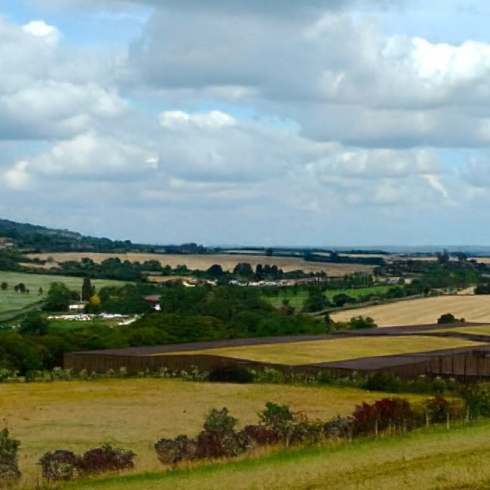 View of pre-developed Moulins data centre site
